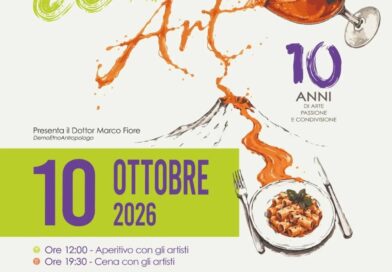 Sabato 10 ottobre: dieci anni di arte, ricerca e sperimentazione con il collettivo cchiùArt Sabato 10 ottobre: dieci anni di arte, ricerca e sperimentazione con il collettivo cchiùArt
